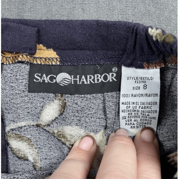 Floral Maxi Skirt Womens 8 Black Boho Cottagecore Whimsygoth NWT Read Descript - Picture 6 of 10